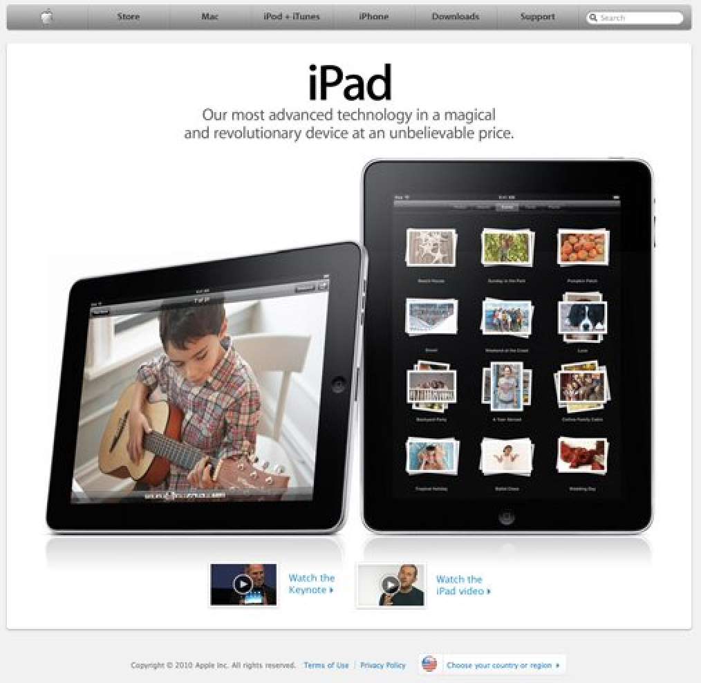 Picture Of An IPad by Apple